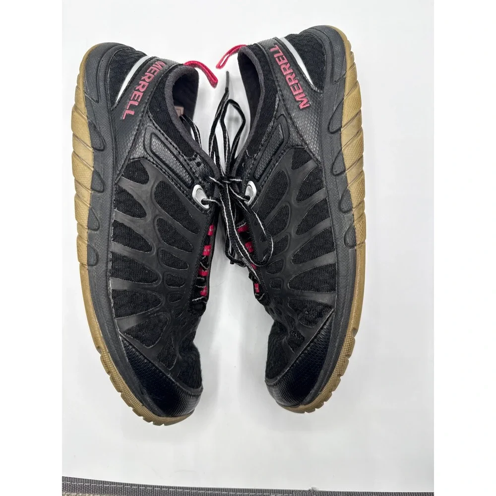 Merrell Mix Master Tuff Trail Running Shoes Black Pink Vibram Womens 7.5 J57326